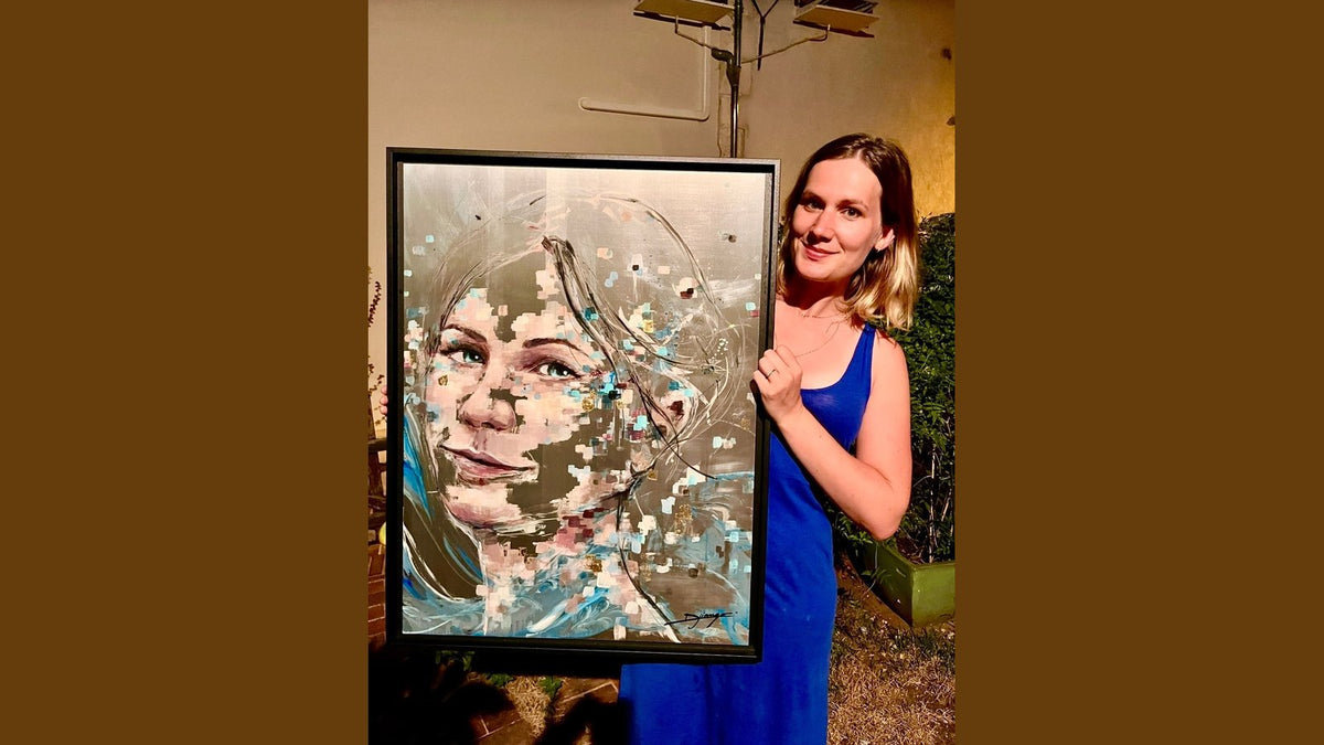 Le portrait de sa fille...