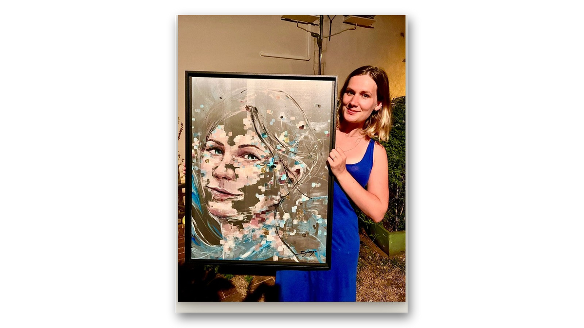 Le portrait de sa fille...