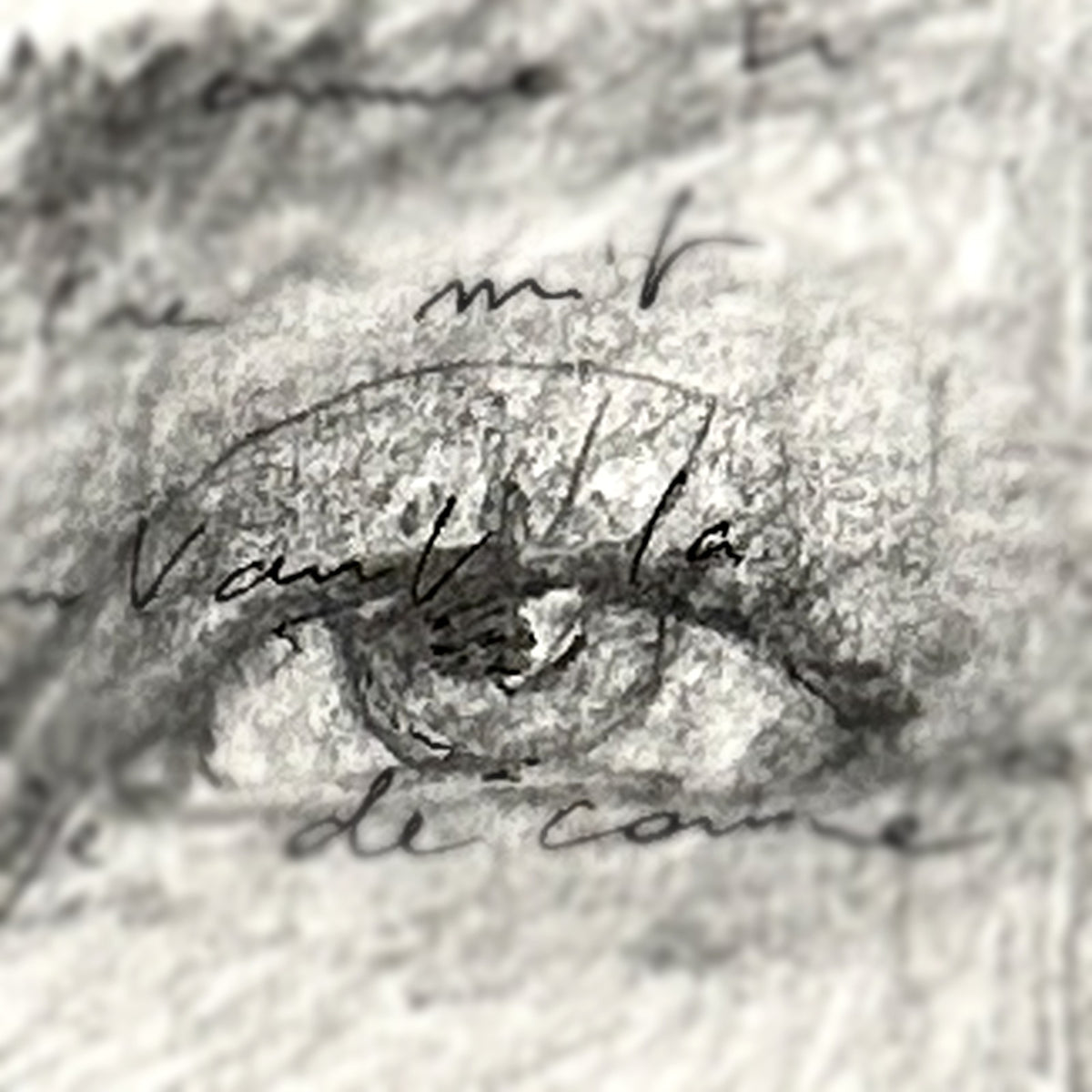 Lettre Intime #8 – macro du trait de crayon
