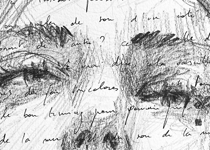Lettre Intime #11 – détail du visage
