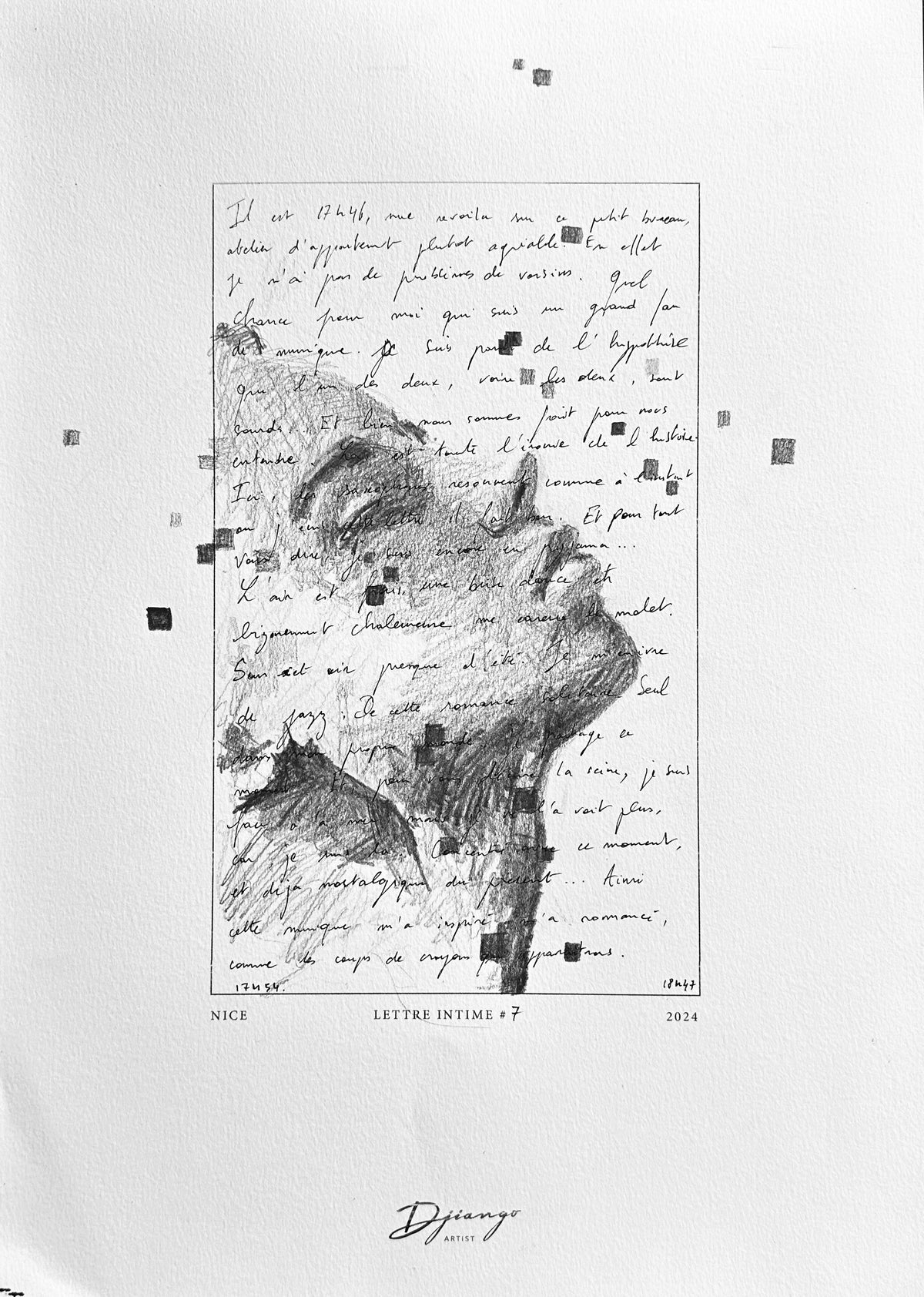 Lettre Intime #6 – Djiango