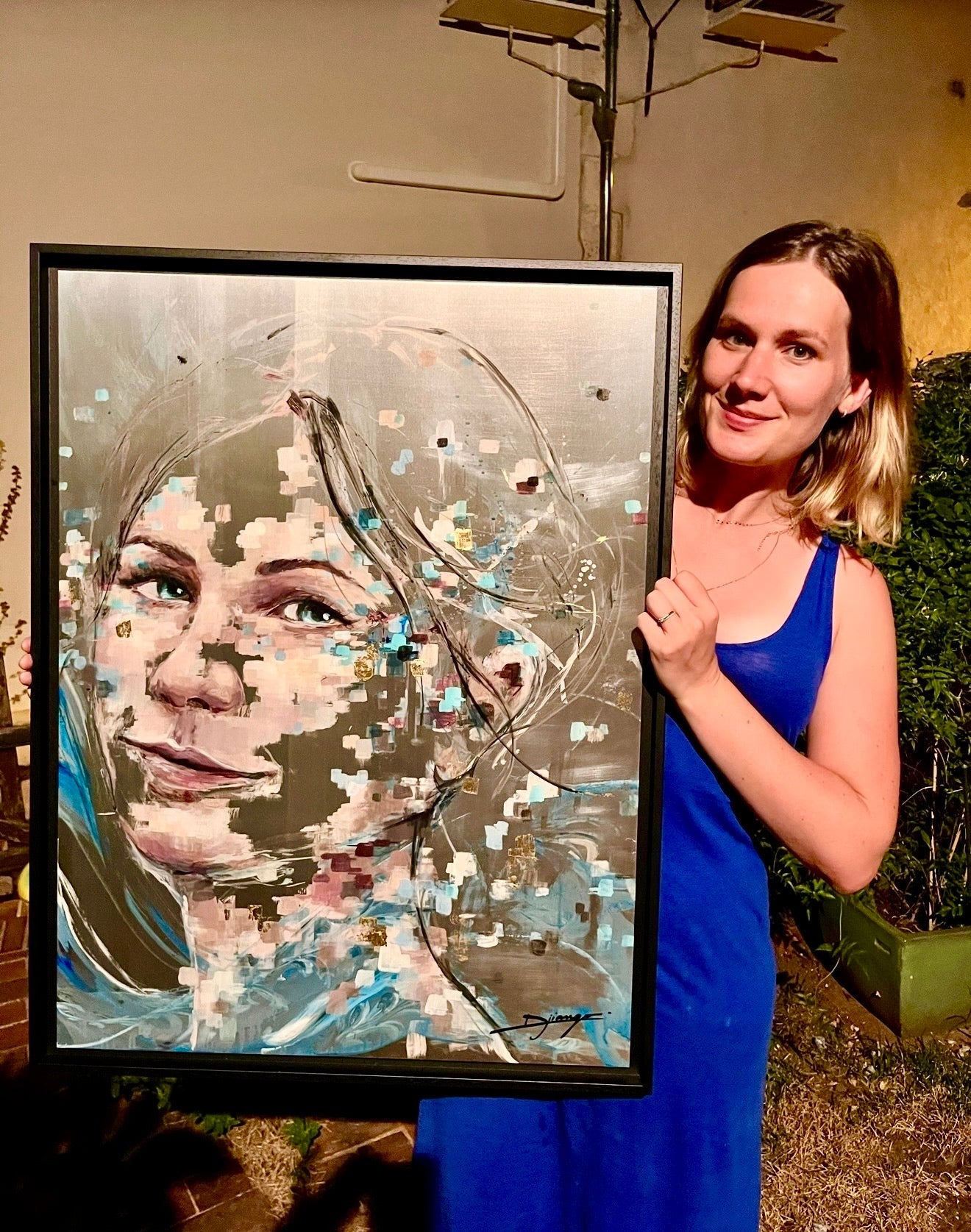 Le portrait de sa fille...