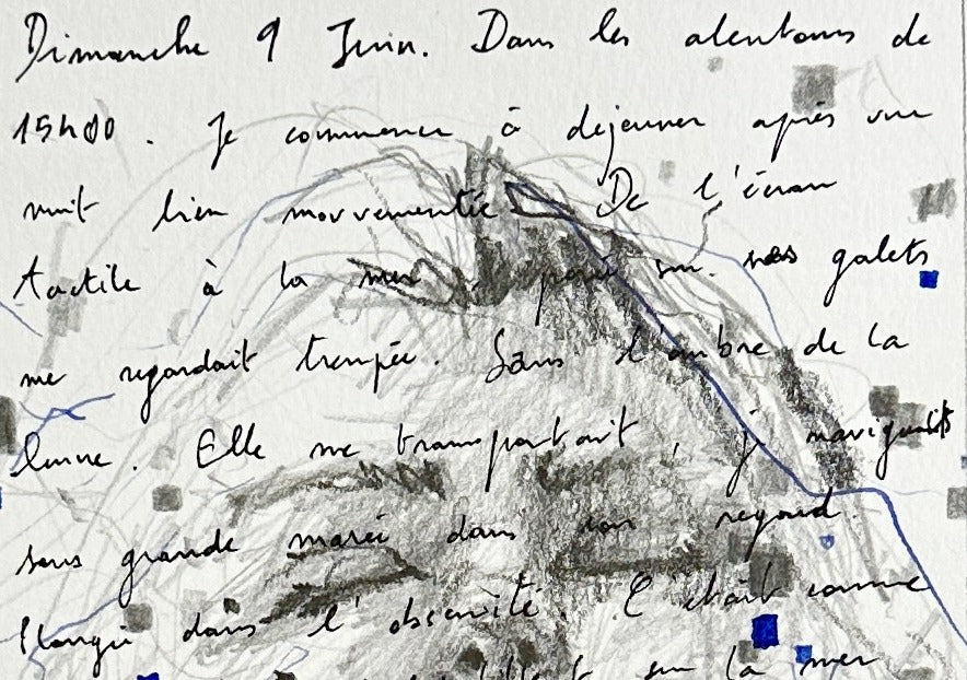 Lettre Intime #2 – détail du visage
