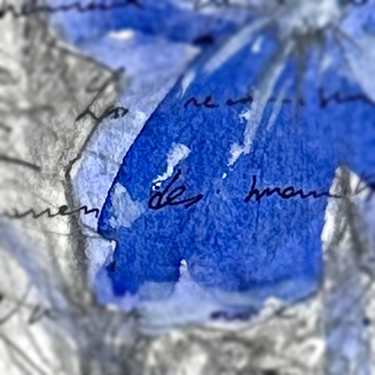 Lettre Intime #5 – macro du trait de crayon