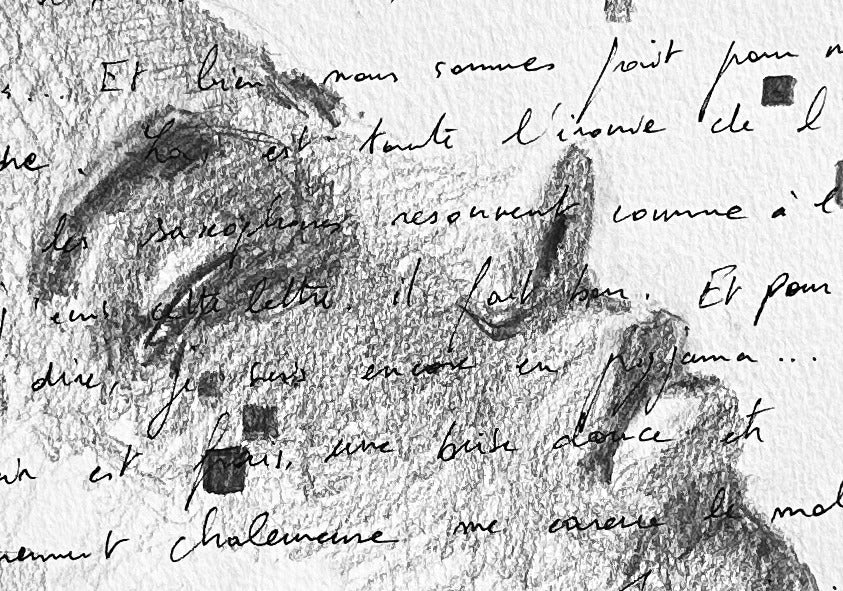 Lettre Intime #6 – détail du visage
